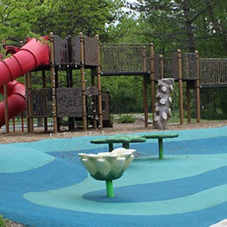 First Of New 'Signature' Playgrounds Open At Farnsworth