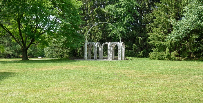 Small Park with Arches