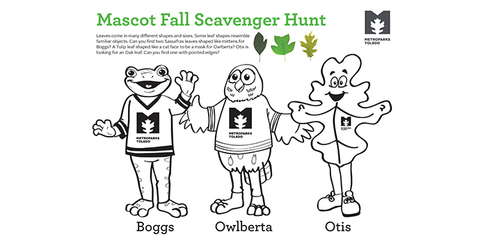 Mascot Fall Scavenger Hunt
