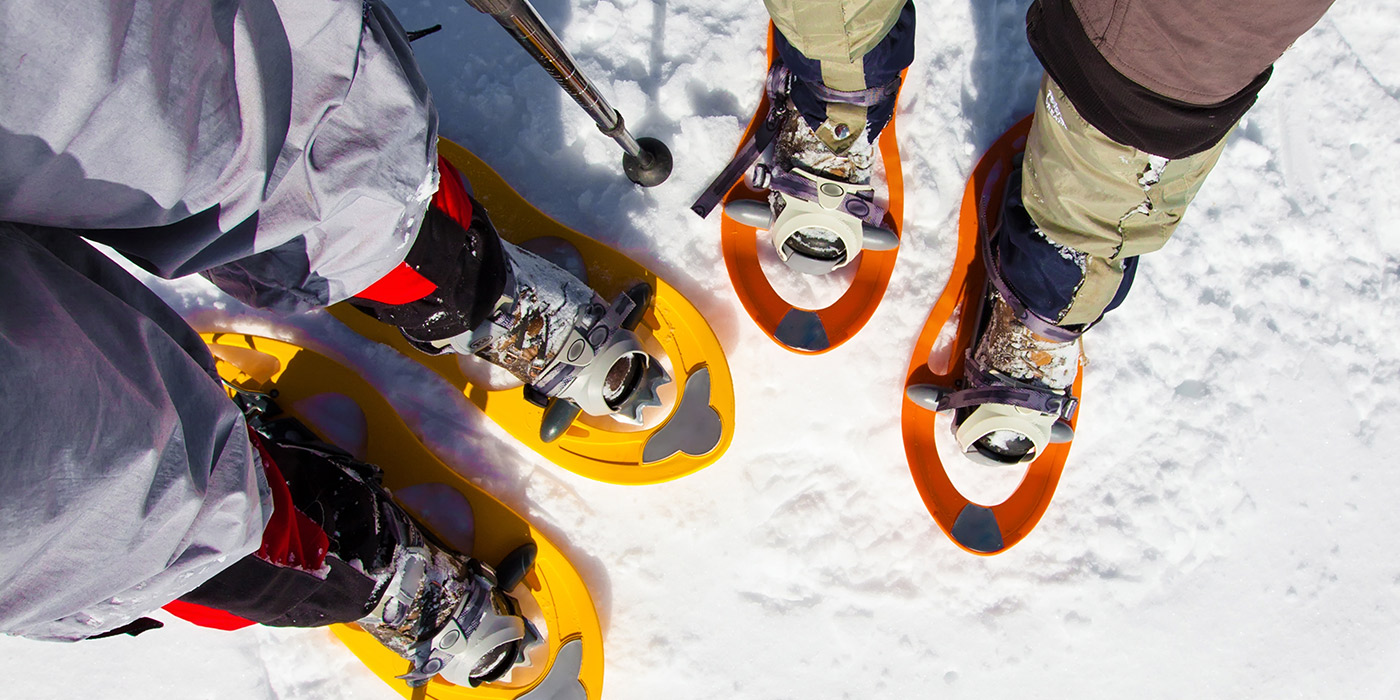 Snowshoeing