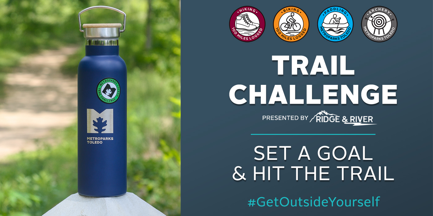 Join the Metroparks Trail Challenge! Sign up, set a goal, and hit the trails while making friends and memories along the way.